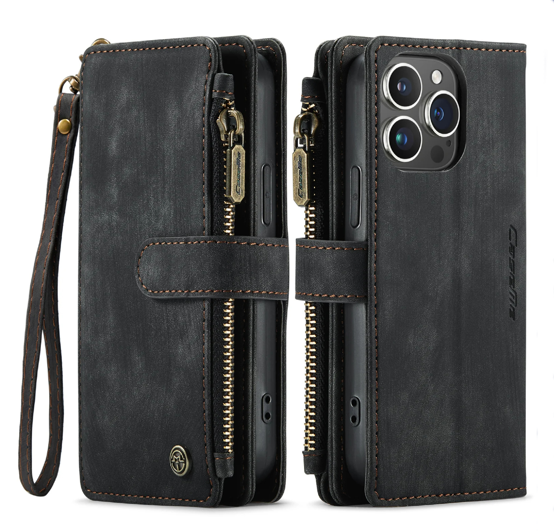 Wallet Black - Apple Iphone Etui Zamykane