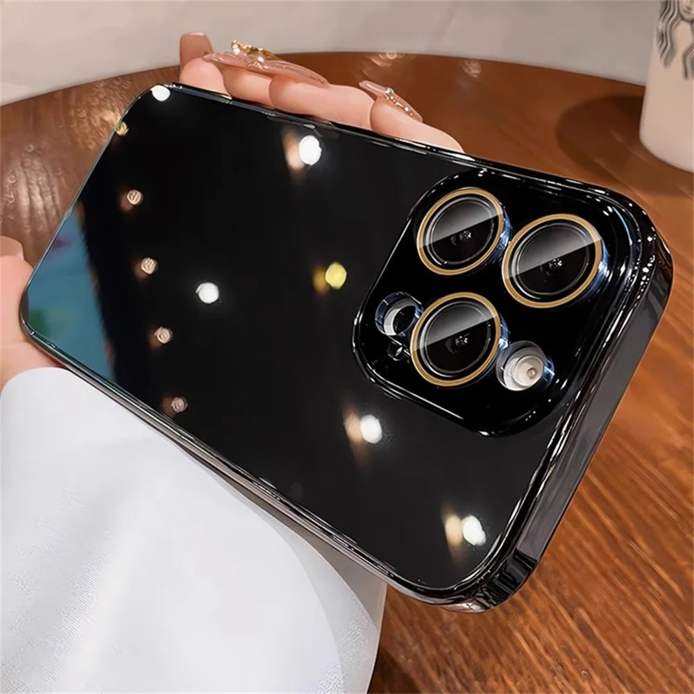 Glass Black - Apple Iphone Etui Szklane