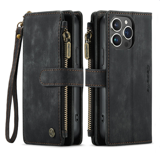 Wallet Black - Apple Iphone Etui Zamykane