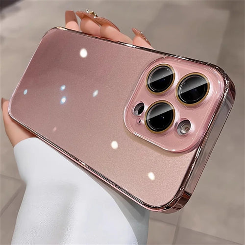 Glass Rode Gold - Apple Iphone Etui Szklane