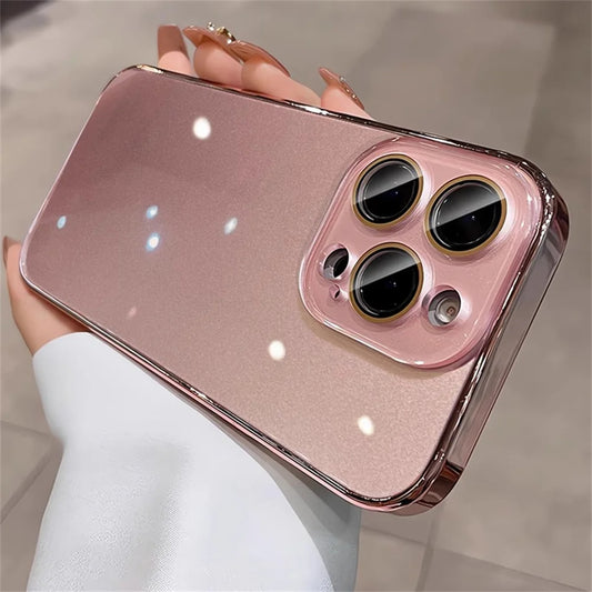 Glass Rode Gold - Apple Iphone Etui Szklane