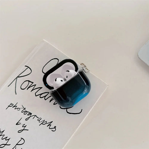 Dark Blue - Apple Air Pods Etui Neonowe
