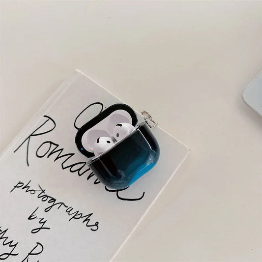 Dark Blue - Apple Air Pods Etui Neonowe