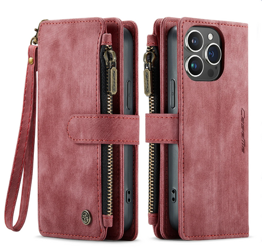 Wallet Red - Apple Iphone Etui Zamykane