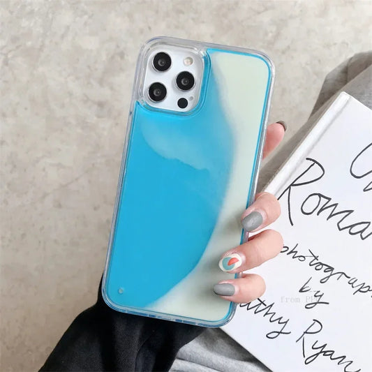 Blue Sky - Apple Iphone Etui Neonowe